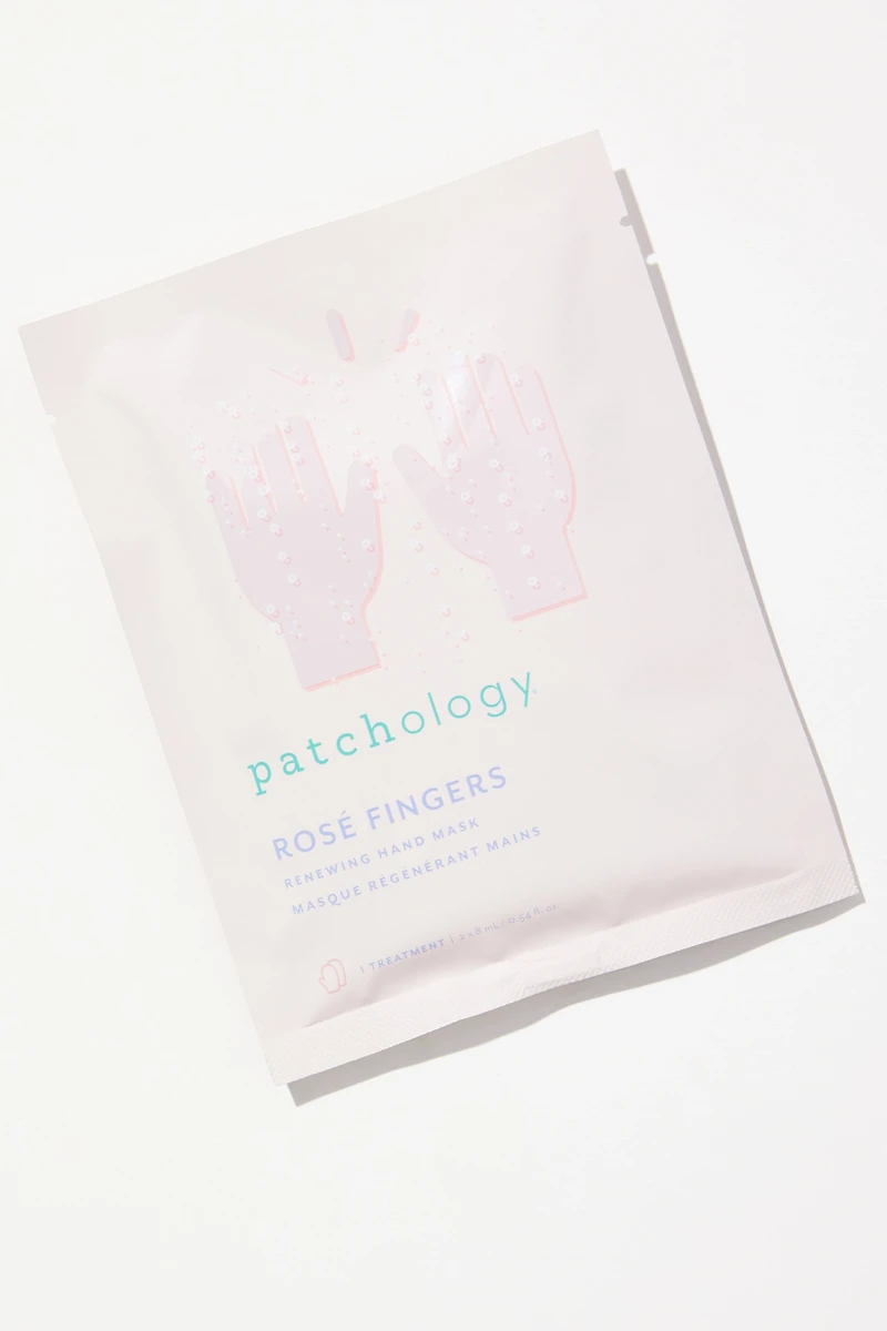 Patchology Rosé Fingers Renewing Hand Mask