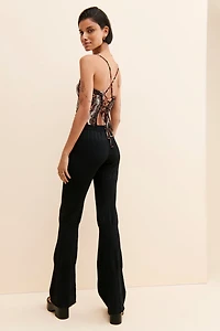 En Saison Knit Cinched Pants