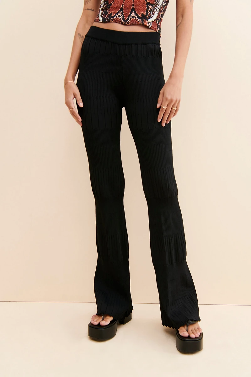 En Saison Knit Cinched Pants