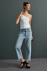 One Shoulder Rib Tank