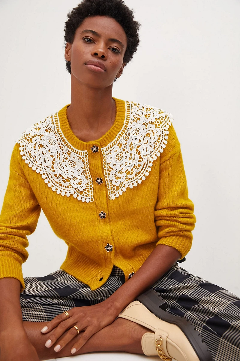 Maeve Lace Cardigan