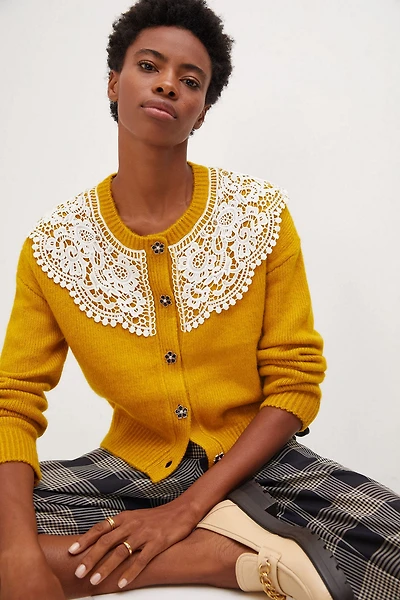 Maeve Lace Cardigan