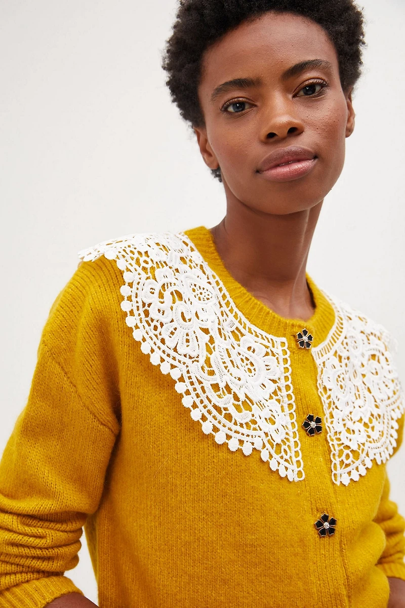 Maeve Lace Cardigan