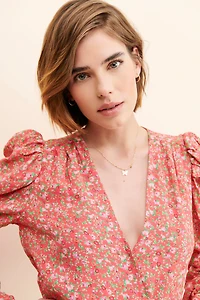 AFRM Danna Surplice Bodysuit