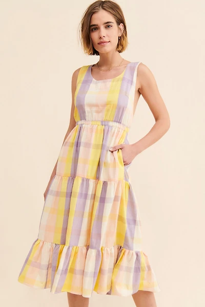 Rujuta Sheth Gema Plaid Dress