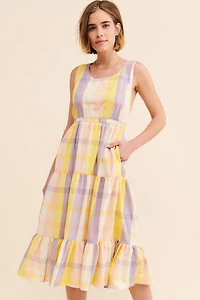 Rujuta Sheth Gema Plaid Dress