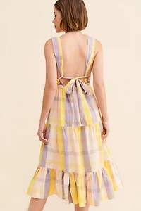 Rujuta Sheth Gema Plaid Dress