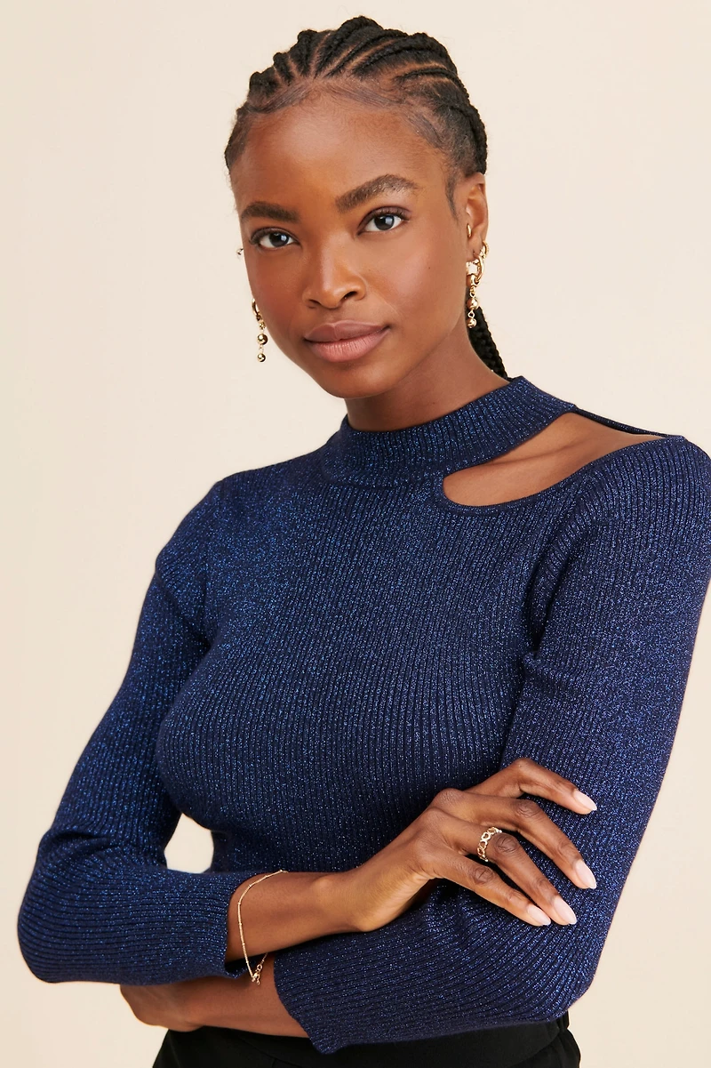 Raga Orion Cutout Sweater
