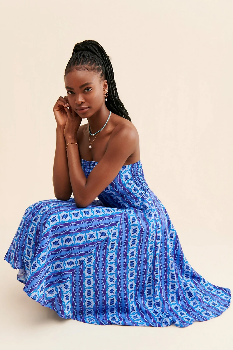 Kahindo Monrovia Strapless Dress