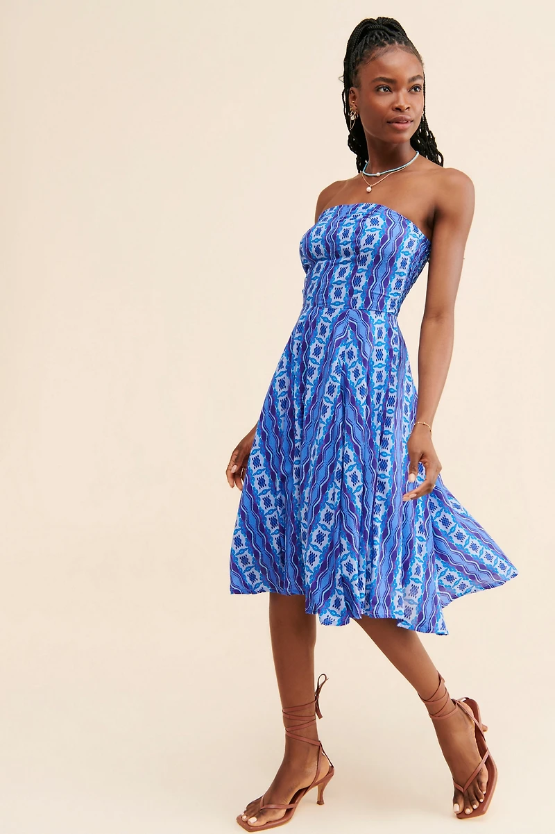 Kahindo Monrovia Strapless Dress
