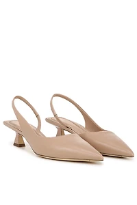 Sarto Devin Slingback Kitten-Heel Pumps