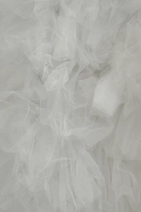 Morphine Fashion Aphrodite Tiered Ruffle High-Low Tulle Bridal Skirt