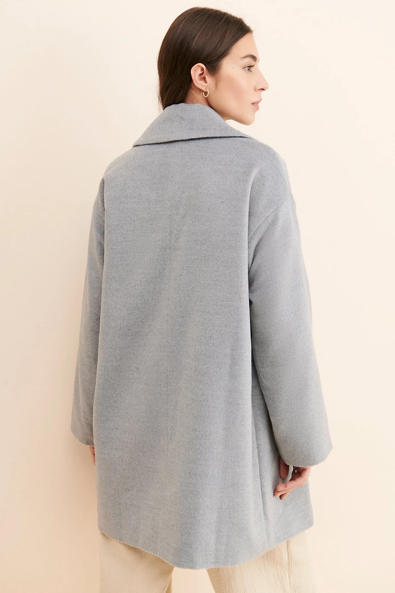Du Paradis Brushed Overcoat
