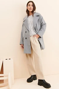 Du Paradis Brushed Overcoat