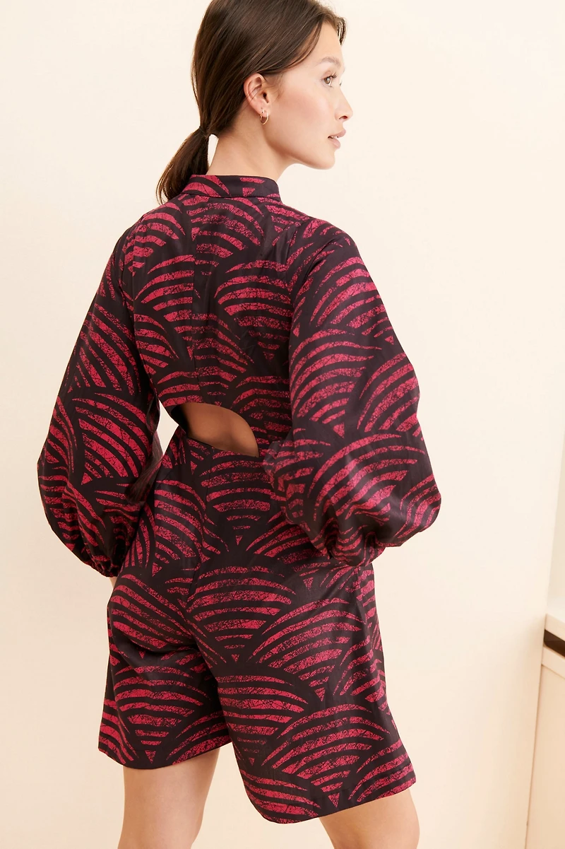 Kahindo Kalenjin Scallop Romper