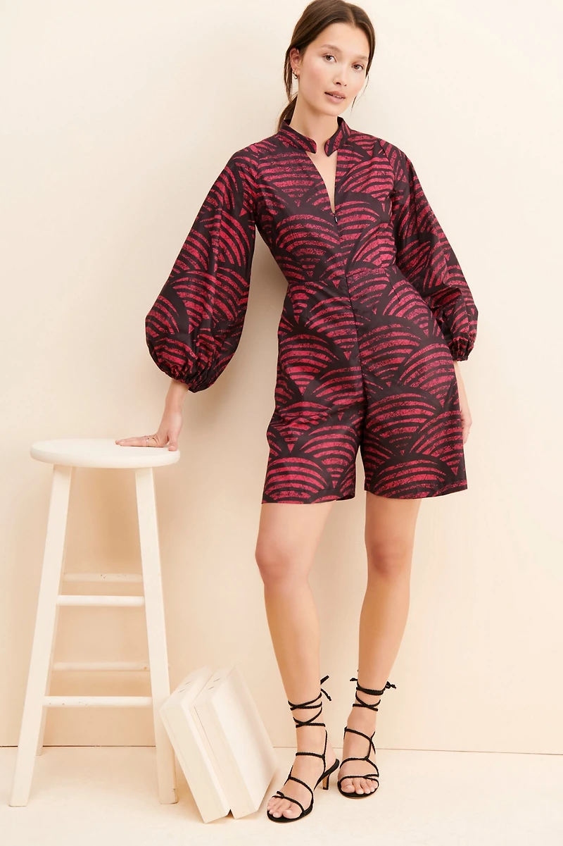 Kahindo Kalenjin Scallop Romper
