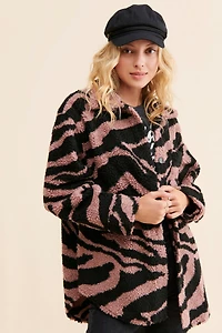 Pistola Lynn Oversized Shearling Jacket