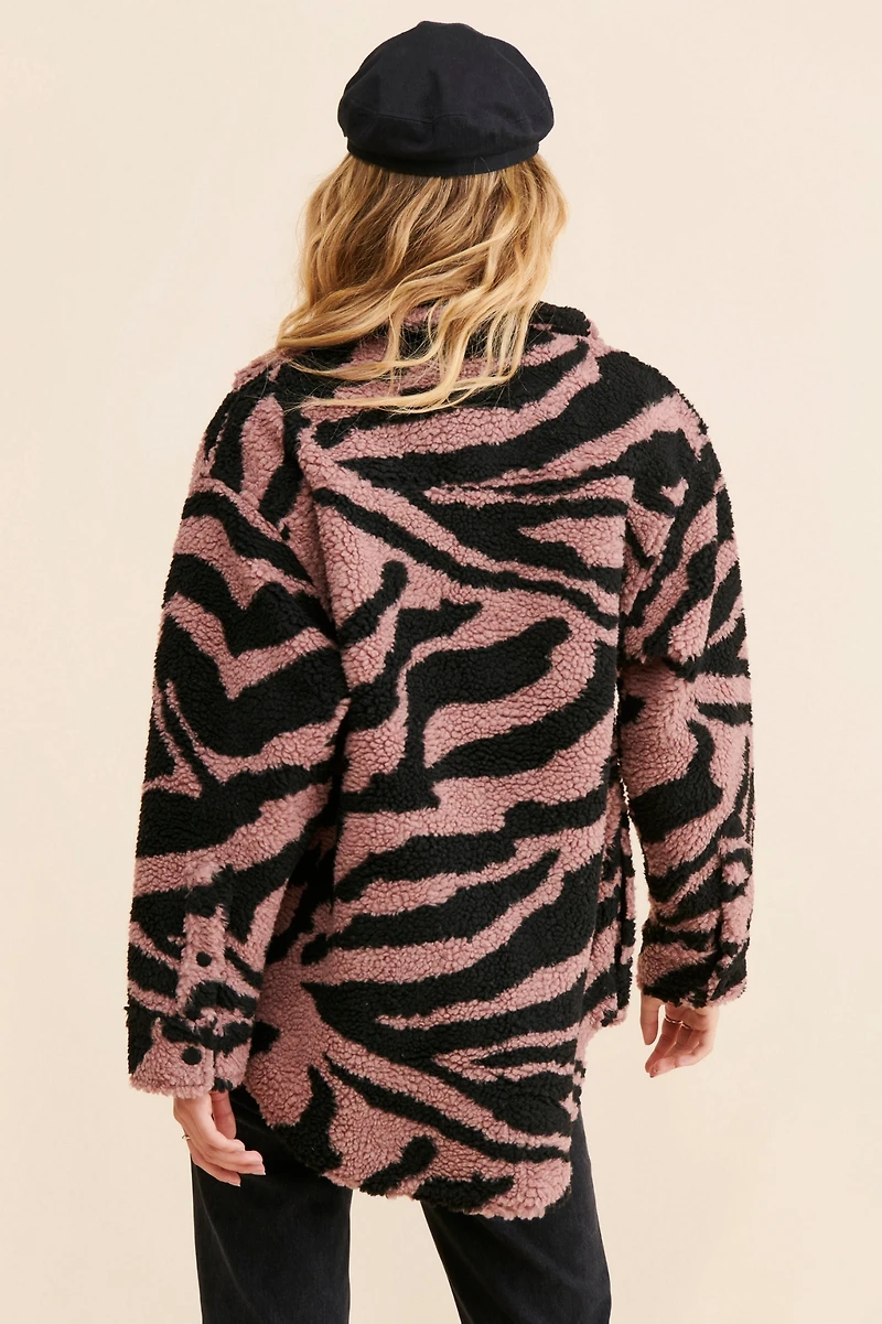 Pistola Lynn Oversized Shearling Jacket