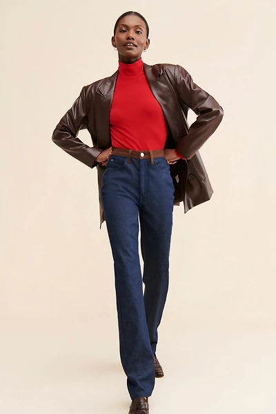 WeWoreWhat Icon Straight Leg Jeans