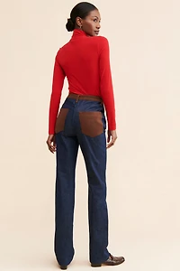 WeWoreWhat Icon Straight Leg Jeans