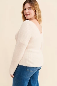 4SI3NNA Stephy Cross-Front Sweater