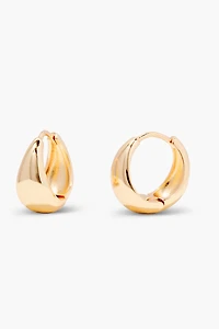 Brook & York Gold Vermeil Bold Huggies