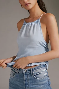 Cloth & Stone Tie Back Halter Top