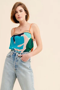 Bl-nk Areena Embroidered Cami