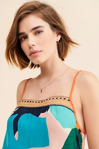 Bl-nk Areena Embroidered Cami