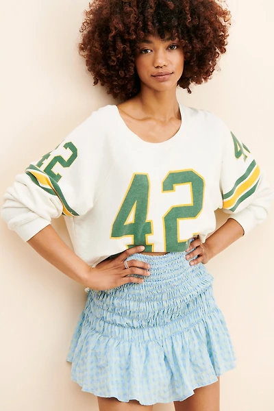 g.p.d. Gingham Mini Skirt