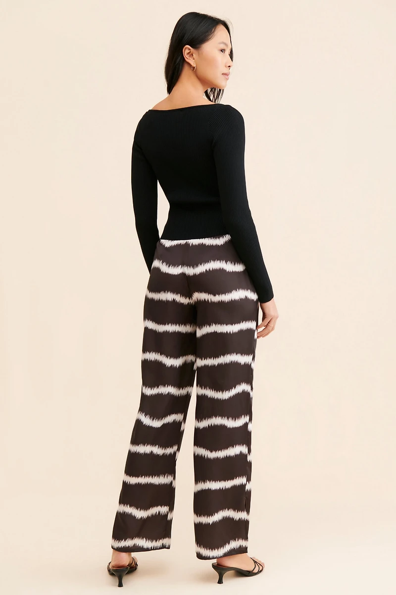 4th & Reckless Annicka Printed Trousers