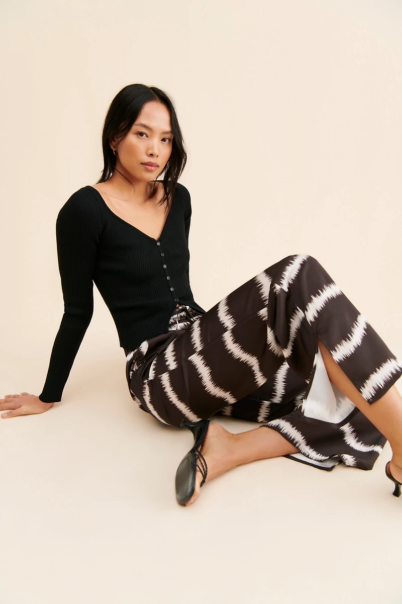 4th & Reckless Annicka Printed Trousers