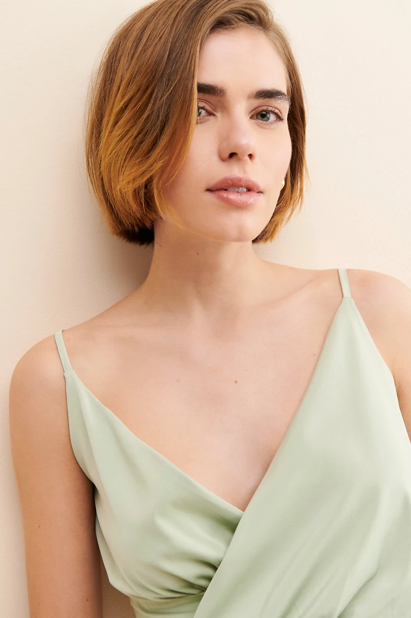 4th & Reckless Rosaria Wrap Top