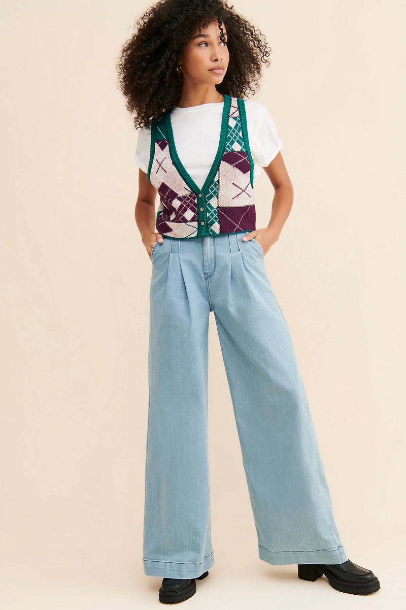 The Odells Regan Wide Leg Jeans