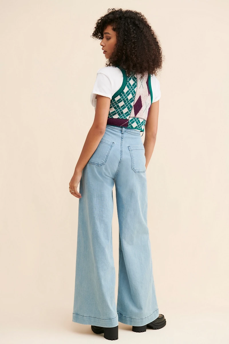 The Odells Regan Wide Leg Jeans