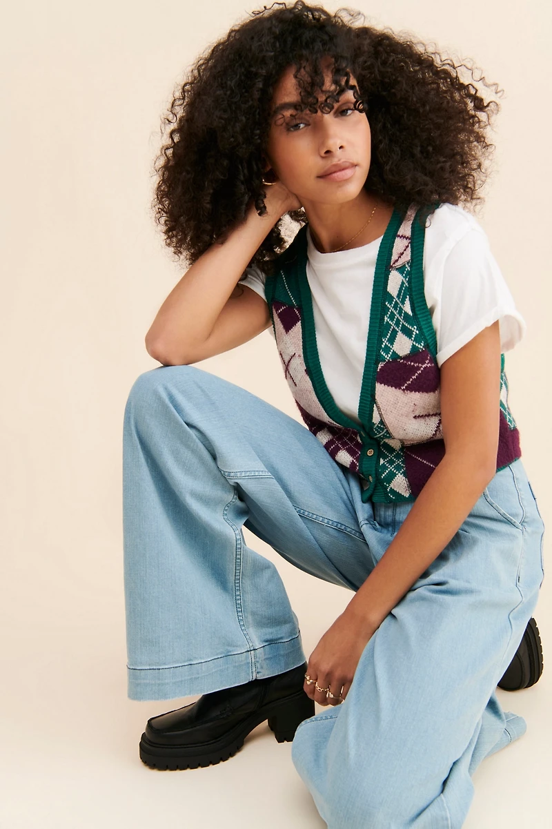 The Odells Regan Wide Leg Jeans