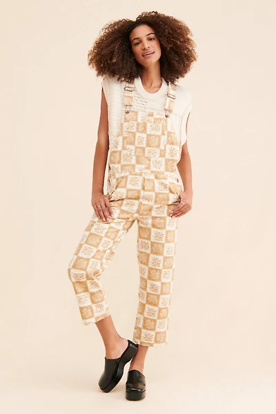 Brixton Christina Cropped Overalls