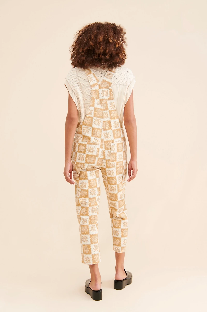 Brixton Christina Cropped Overalls