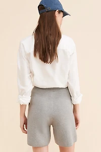 Endless Rose Drawstring Rib Knit Shorts