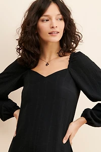 Sweetheart Midi Dress