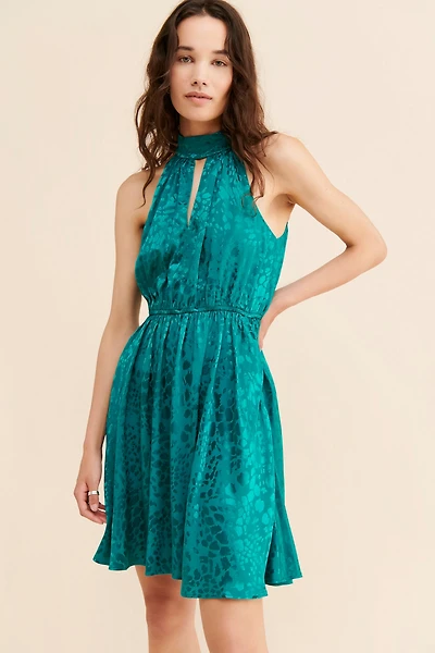Halter Neck Mini Dress