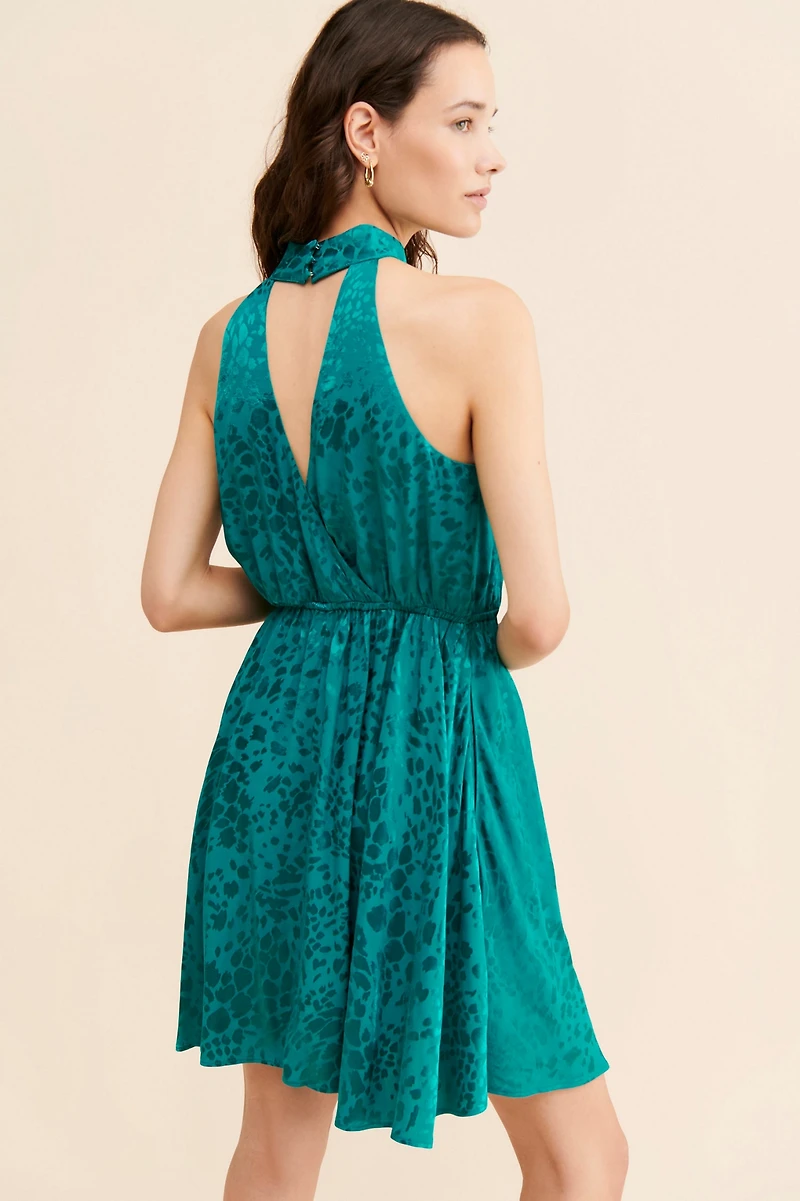 Halter Neck Mini Dress