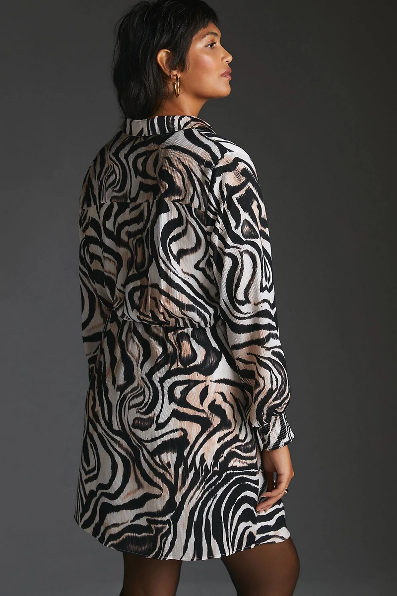 Graphic Print Mini Dress
