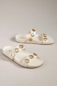 Larroudé Milan Slide Sandals