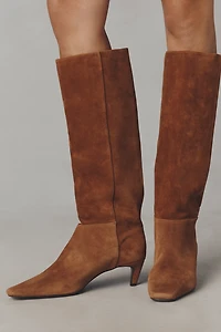 Reformation Remy Kitten-Heel Knee Boots