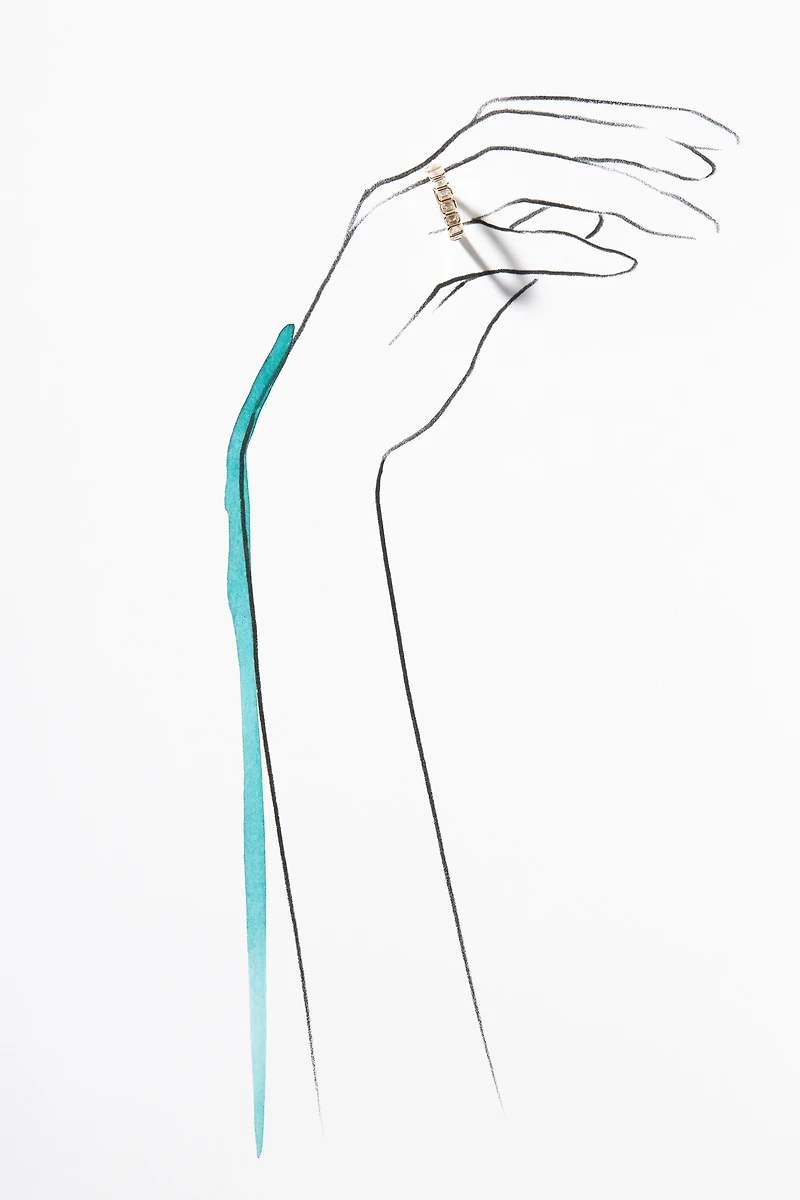 Luna Skye Emerald-Cut Diamond Ring