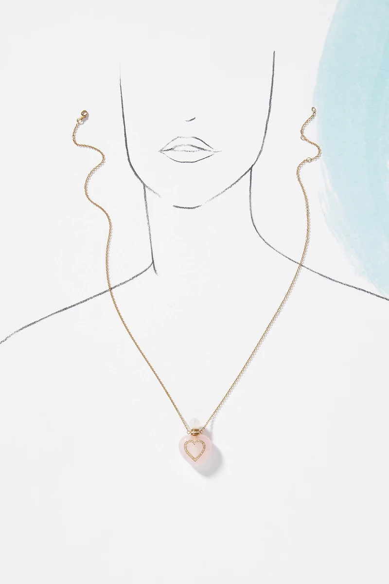 Luna Skye Perfume Bottle Necklace