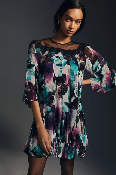 Flutter-Sleeve Dress