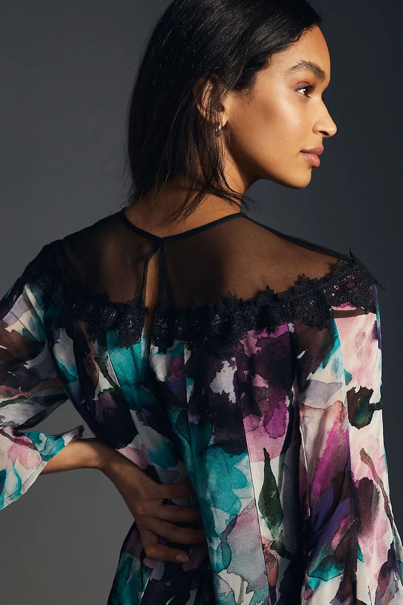 Flutter-Sleeve Dress