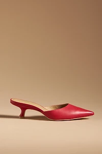 Reformation Wilda Kitten-Heel Mules